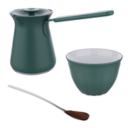 Large Pot + 6 Cups + Spoon